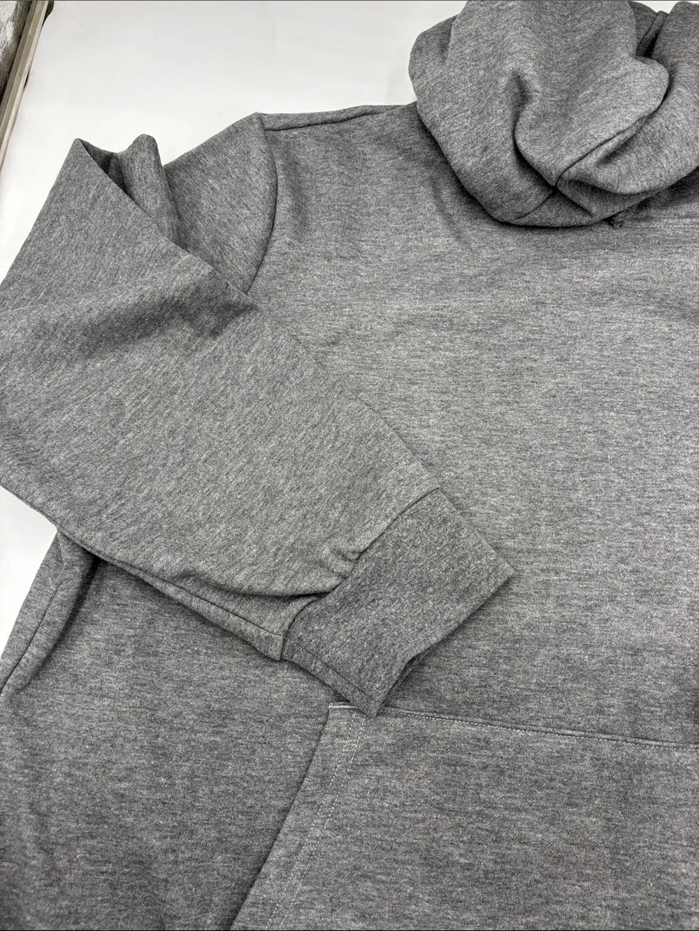 The North Face Evolution Cloud Graphic Hoodie in Mid Grey Heather